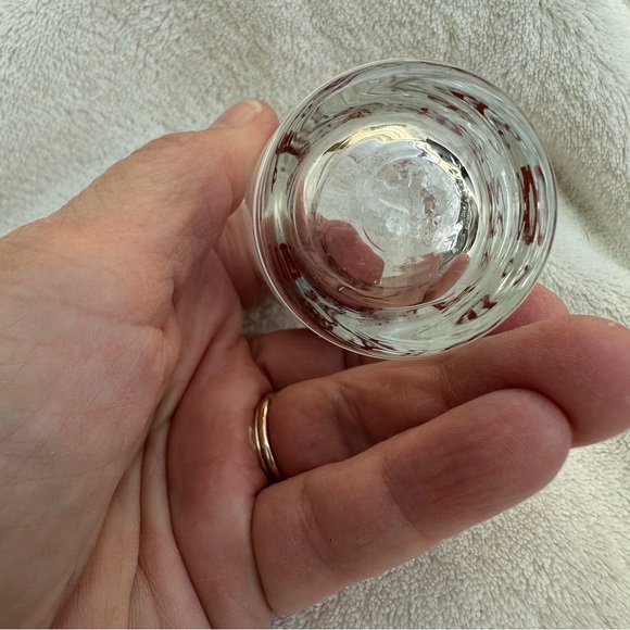 Western Style Shot Glass with Leather Holder - Picture 6 of 7